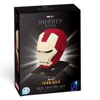 Marvel Iron Man Helmet, 3D Model Puzzle Kit