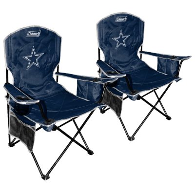 Nfl Dallas Cowboys Cooler Quad Chair 2 Pack Sam S Club