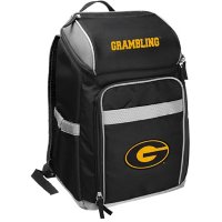 Rawlings Official NCAA Soft-Sided Backpack Cooler, 32-Can Capacity - Grambling State University