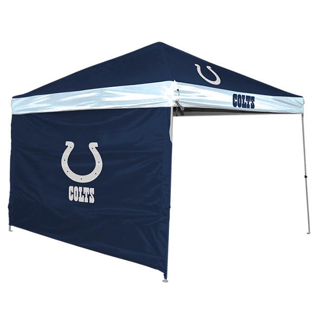 NFL Indianapolis Colts Canopy 9 x 9 with Wall