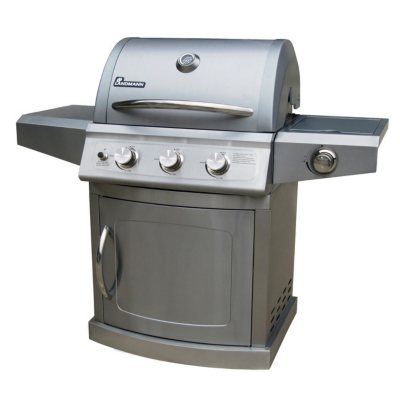 Landmann Falcon Series LP Gas Grill 3 Burner Stainless Steel