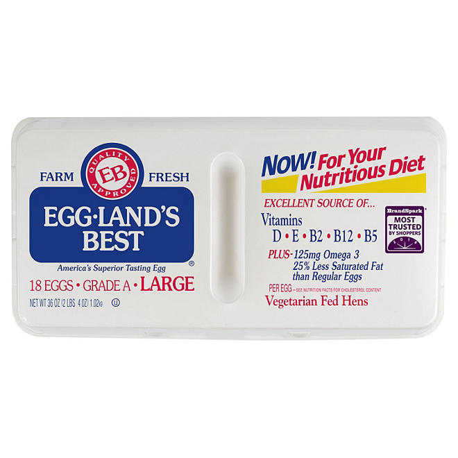 Eggland's Best Grade A Large Eggs (18 ct.)