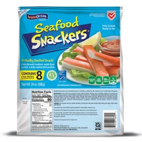 Trans-Ocean Seafood Snackers, 3oz,  8 ct.