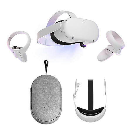 Oculus Quest 2 128GB Bundle Including Quest 2, Elite Strap with Battery and Carrying Case