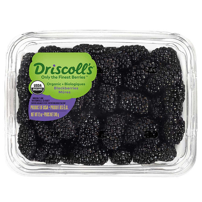 Organic Blackberries 12 oz.