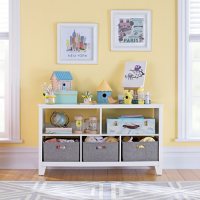 Martha Stewart Living and Learning Kids' Low Bookcase, Assorted Colors