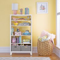Martha Stewart Living and Learning Kids' Tall Bookcase, Assorted Colors