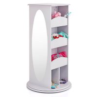 Rotating Dress-Up Storage Center, Assorted Colors