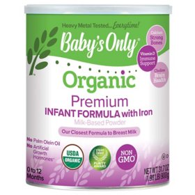 Baby's Only Organic Premium Infant Formula (31.75 oz.)