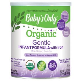 Baby's Only Organic Gentle Infant Formula (31.75 oz.)