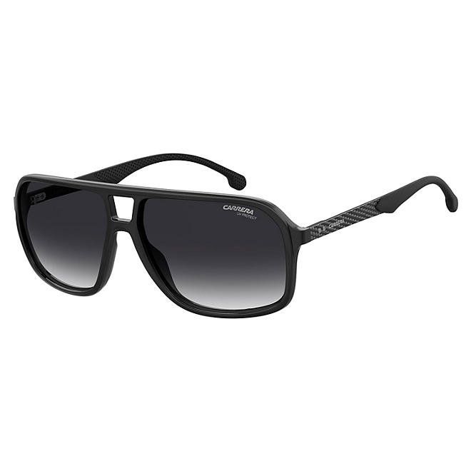 Carrera Modified Aviator Sunglasses, Black, 8035/S