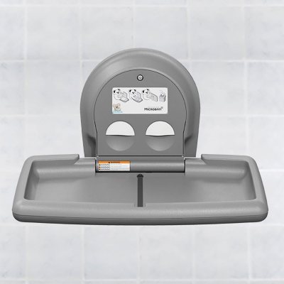 Wall mounted 2024 baby changing station