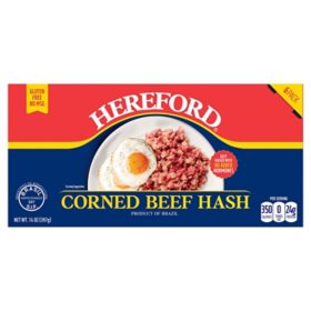 Hereford Canned Corned Beef Hash, 14 oz., 6 pk.