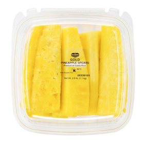 Del Monte Fresh Cut Pineapple Spears 2.5 lbs.