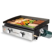 Blackstone 22″ Tabletop 2 Burner Griddle with Cover included