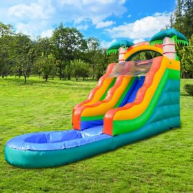 Commercial Grade Inflatable Jungle Waterslide