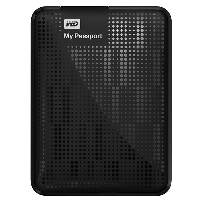 WD My Passport 2 TB USB 3.0 Portable Hard Drive
