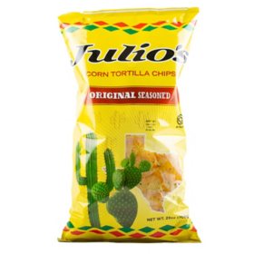 Julio's Original Seasoned Corn Tortilla Chips 25 oz.