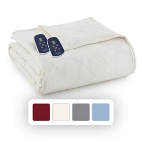 Shavel Micro Flannel Electric Blanket (Assorted Colors and Sizes)