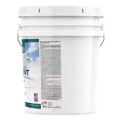 Lanco Color Collection Flat Interior Wall & Trim Paint, Off-White, 1 Gallon  