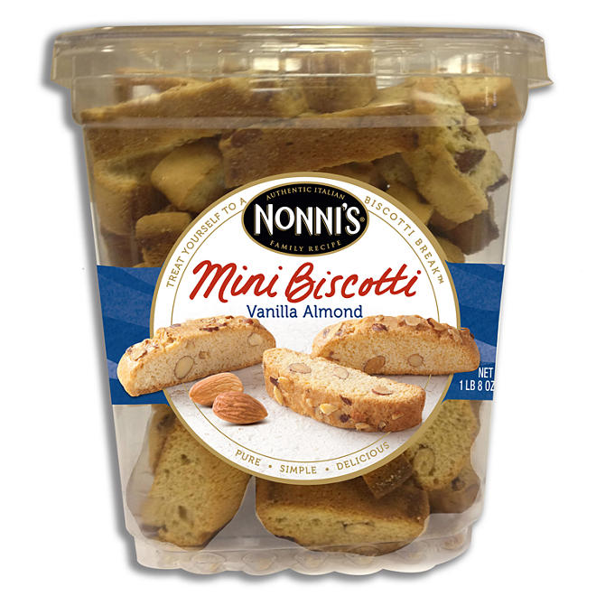 Nonni's Mini Biscotti - Vanilla Almond - 1 lb. 8 oz.