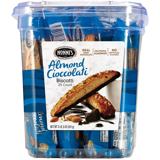 Nonni's Almond Cioccolati Biscotti (25 ct.)