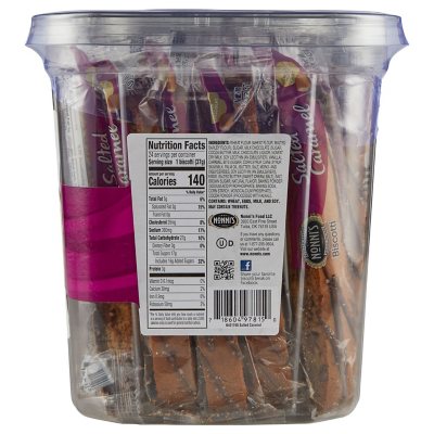 Nonni's Salted Caramel Biscotti (24 ct.) - Sam's Club