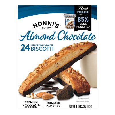 Nonni's Almond Chocolate Biscotti, 24 ct.