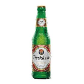 Presidente Pilsner Beer, 12 fl. oz. bottle, 24 pk.