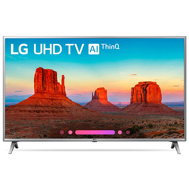LG 50" Class 4K HDR Smart LED AI UHD TV w/ThinQ - 50UK6500AUA