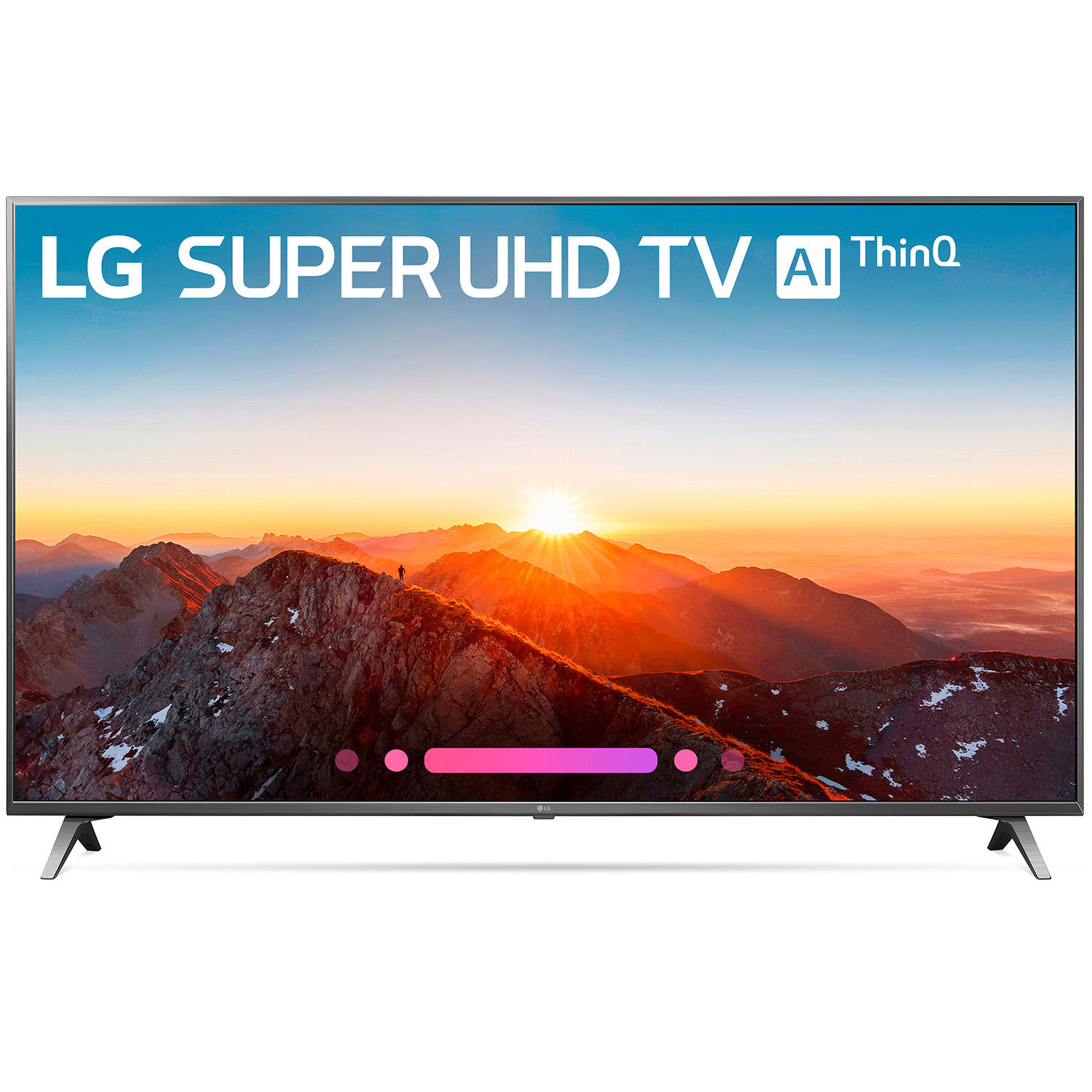 LG 55SK8000AUB 55″ 4K HDR Smart LED Super UHD TV with AI ThinQ