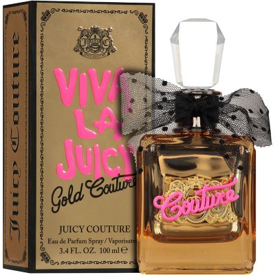 Viva La Juicy Gold Couture Eau De Parfum Spray By Juicy Couture - 3.4 oz Viva La Juicy Gold Couture Eau De Parfum Spray By Juicy Couture - 3.4 oz