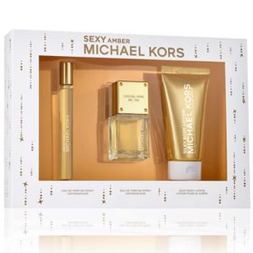 Michael Kors Sexy Amber Eau de Parfum 3 Piece Gift Set