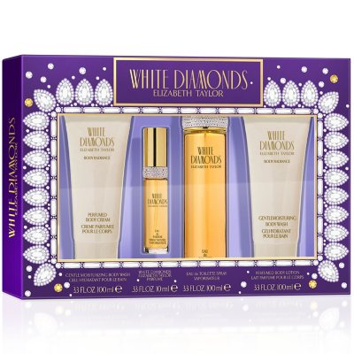 Elizabeth Taylor White Diamonds Fragrance 4 Piece Gift Set - Sam's Club