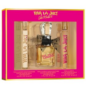Juicy Couture Viva La Juicy Gold Couture for Women Fragrance 3 Piece Gift Set		