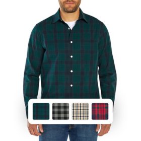 Magellan Outdoors Men's Pro Explore Performance Long Sleeve Flannel Shirt