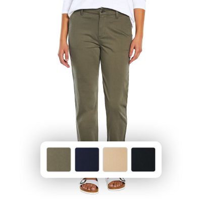 GAP Ladies Twill Pant | Women Working Pants | Twill Pant with Back Patch  Pocket