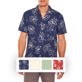 Gap Men's Short Sleeve Seersucker Vacay Shirt