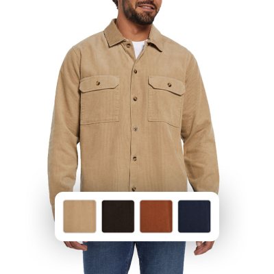 ASOS DESIGN short sleeve 90s oversized corduroy shirt in