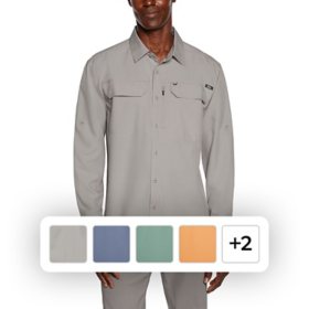 Eddie Bauer Men's Long Sleeve Woven Tech Shirt