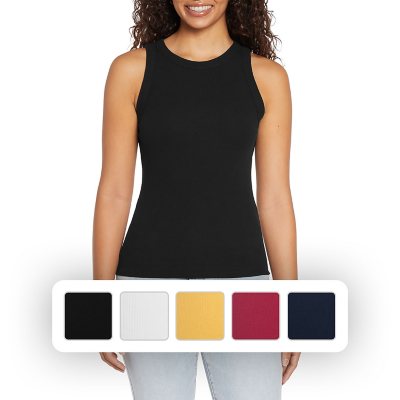 トップス BACK OPEN AMERICAN SLEEVES RIB TANK Open Edit Luxe Sculpt Rib Tank | Nordstrom