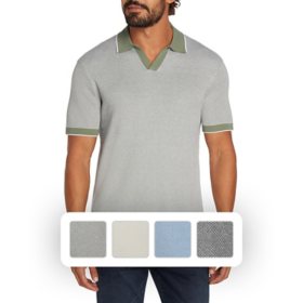 Express Men's Johnny Collar Sweater Polo