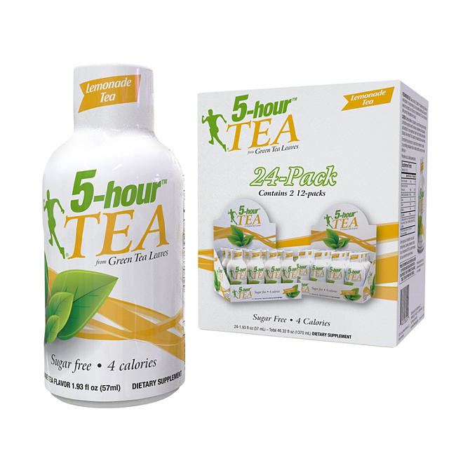 5-hour TEA Shots, Lemonade Flavored Energy Shot (1.93 fl. oz., 24 pk.)
