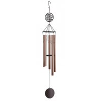 5-Tube Faceted Wind Chime