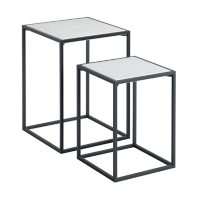 Square Accent Tables, Set of 2