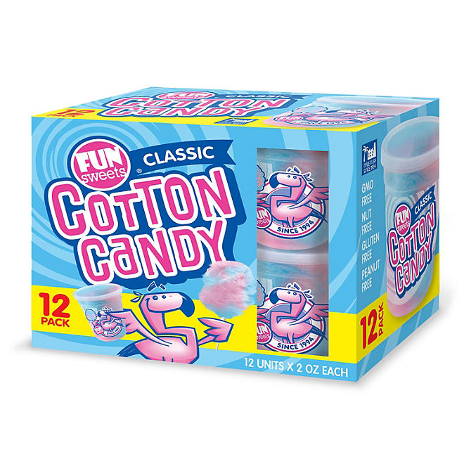 Fun Sweets Cotton Candy 12 ct.