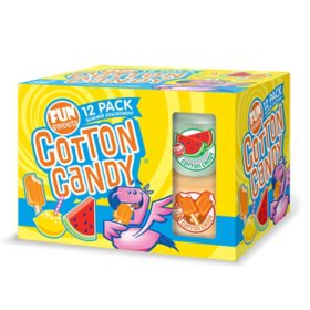 Fun Sweets Summer Cotton Candy, 12 pk.