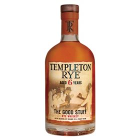 Templeton Rye Aged 6 Years Rye Whiskey 750 ml