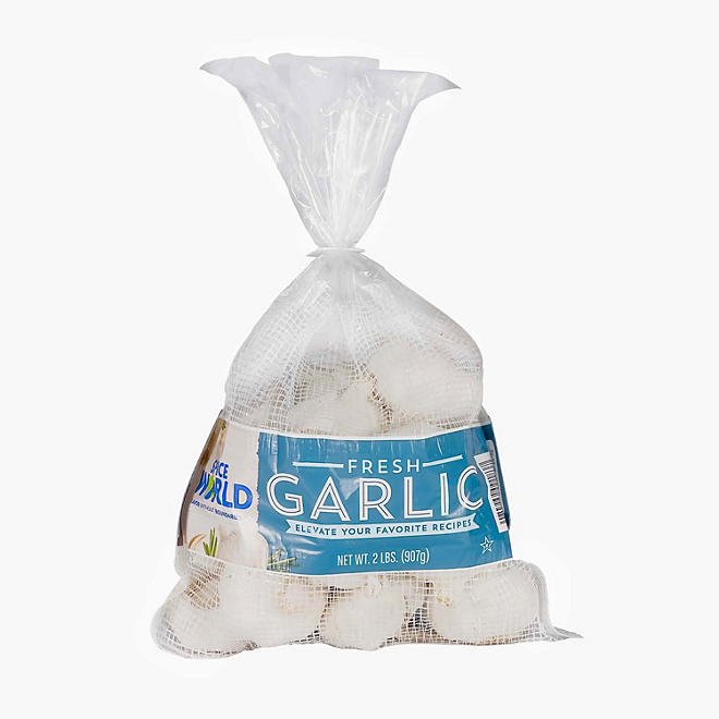 Spice World Fresh Garlic Bag (2 lbs.)