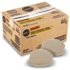 Yeast Dinner Rolls, Bulk Wholesale Case 288 ct.